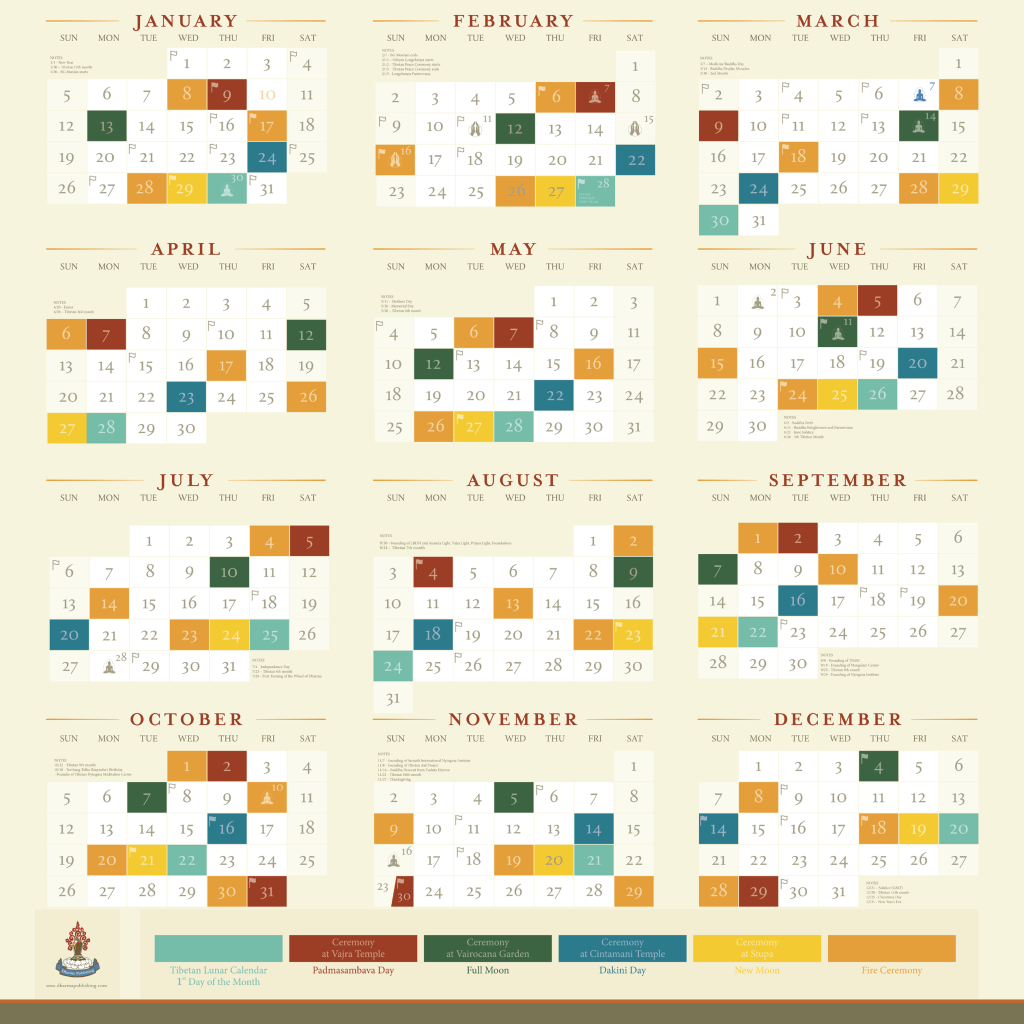 Odiyan, calendar, lunar, Tibetan, ceremony